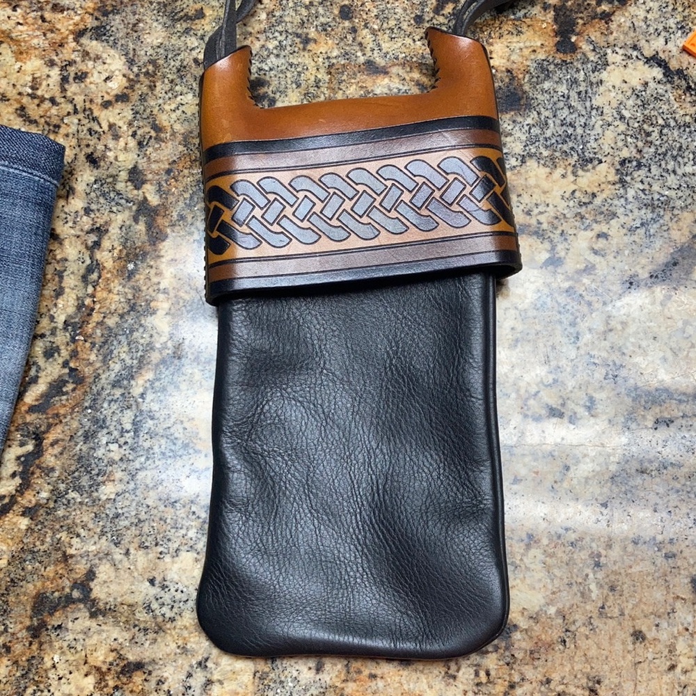 Leather bag (handmade)